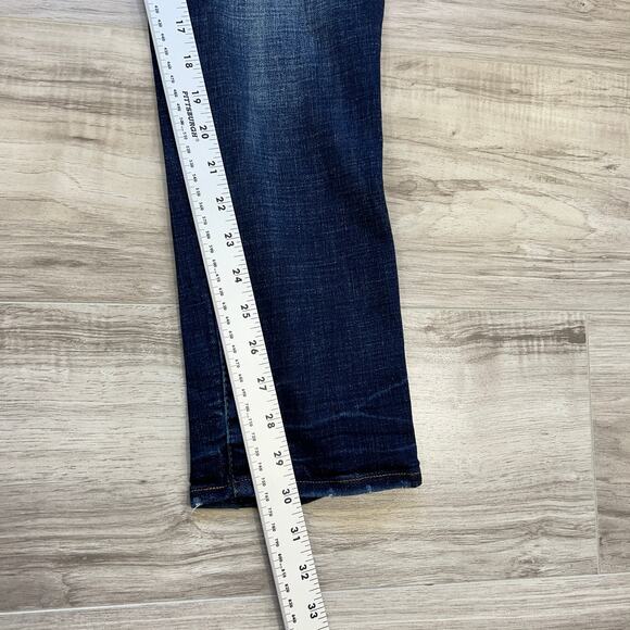 American Eagle Outfitters Next Level Flex Slim Distressed Denim Jeans W31 L30 - Picture 5 of 10